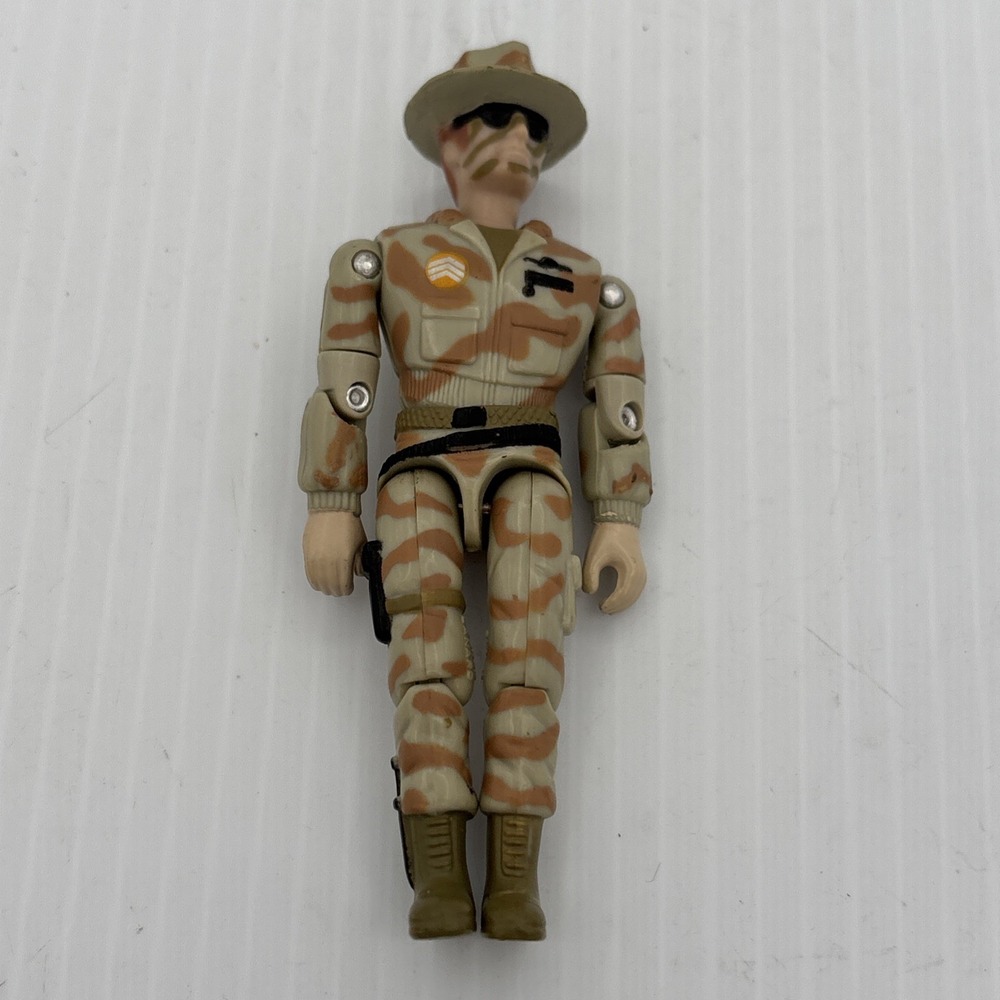 1986 Lanard the Corps G.I. Joe Ko Jones Military action figure Tan Camo version